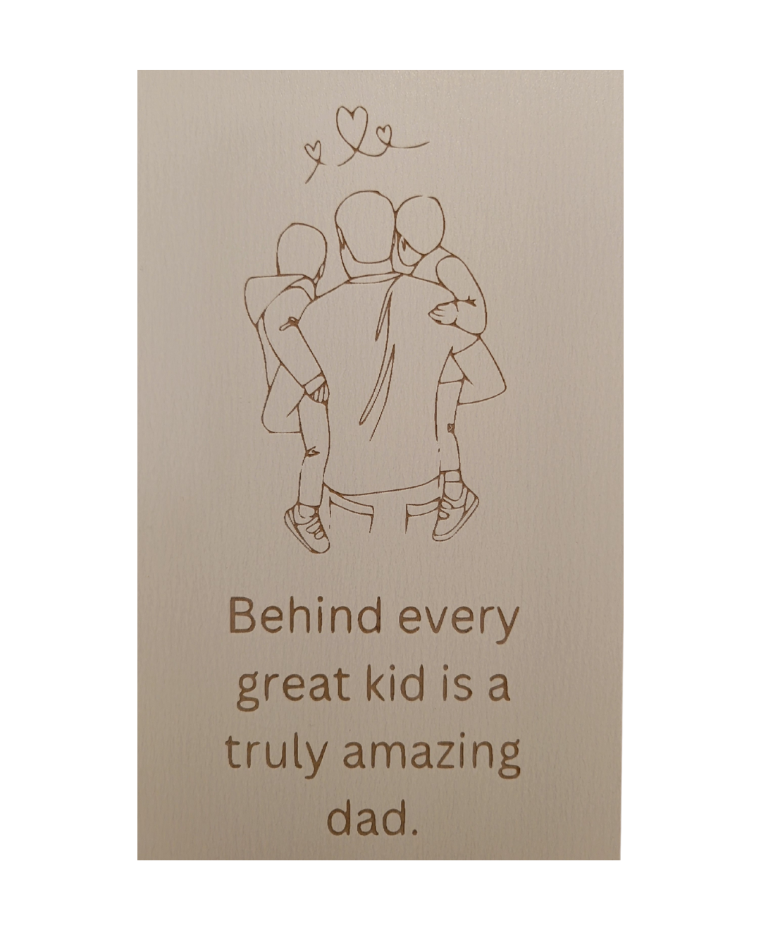 Amazing Dad Wooden Gift Box
