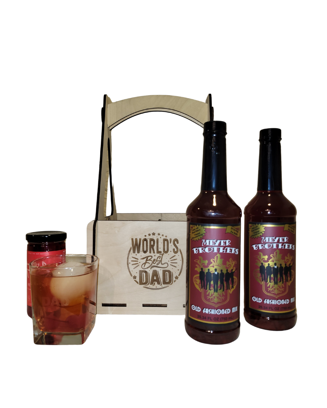 World's Best Dad Large Bottle Caddy